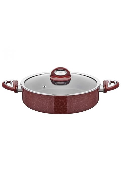 Taç Granit Basık Tencere 32cm