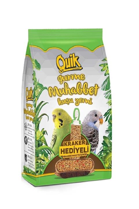 Quik Gurme Muhabbet Kuşu Yemi 500 Gr Tekli Inn1900000848