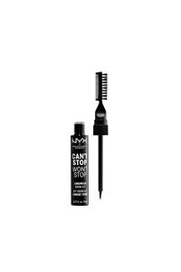 NYX Professional Makeup Kaş Kiti - Can't Stop Won't Stop Longwear Brow Kit 08 Black 800897191429