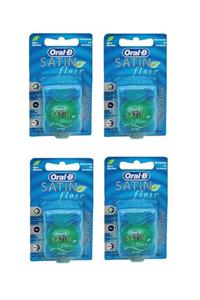 OralB Diş Ipi Satin Floss 25m.x 4 Adet