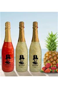 Lüpen Simli Lux Bir Çilek Iki Ananas 750 ml Gazlı İçecek x3