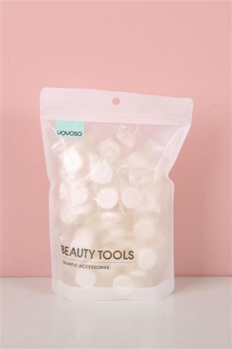 YOYOSO 80 Li Sıkıştırılmış Ipek Maske Beyaz