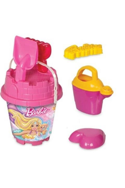 DEDE Barbie Büyük Boy Kova Kürek Seti