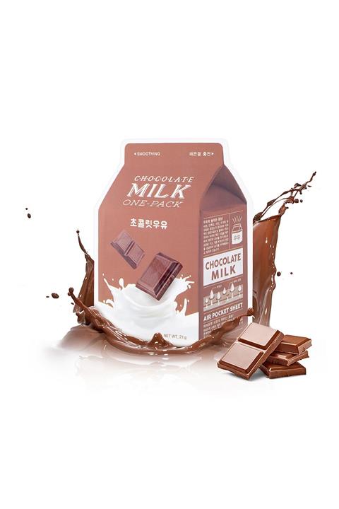 Missha Pürüzsüz Görünüm Kazandıran Yaprak Maske(Çikolata-Süt) APIEU Chocolate Milk One-Pack