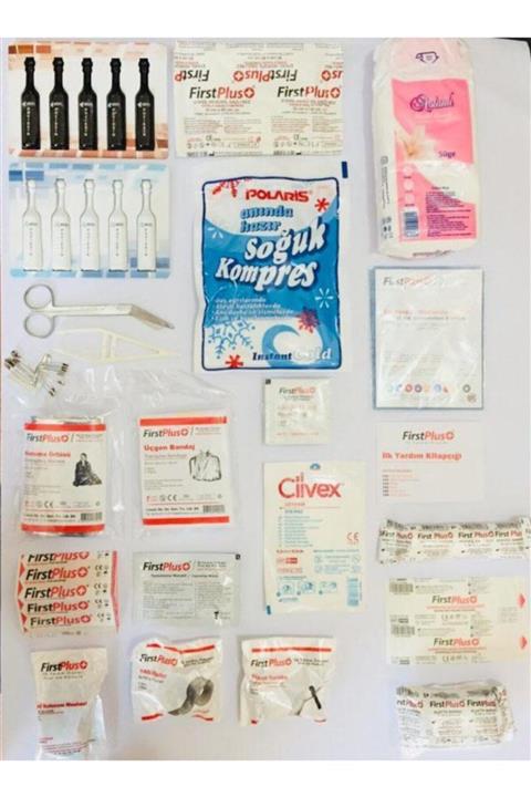 Geseus Ilk Yardım Içeriği Ecza Dolabı Içeriği Boyun Korseli Lüx Phl