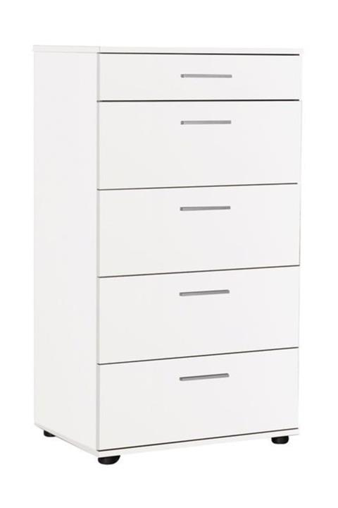 Vivense Adore Trendline 5 Çekmeceli Şifonyer  - Beyaz