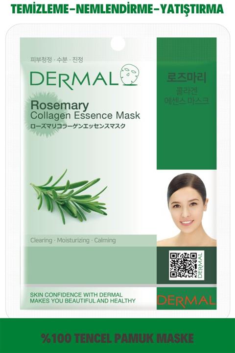 Dermal Biberiye Özlü Kollajen Maskesi 23 gr