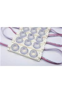 LEDX Modül Led Beyaz 3'lü Modül Plus Büyük Lensli 20 Adet