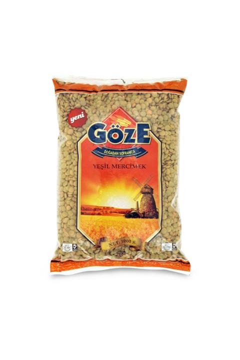 GÖZE Yeşil Mercimek 1kg