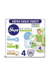 Sleepy Natural Külot Bez 4 Beden Maxi 100 Adet 7-14 Kg