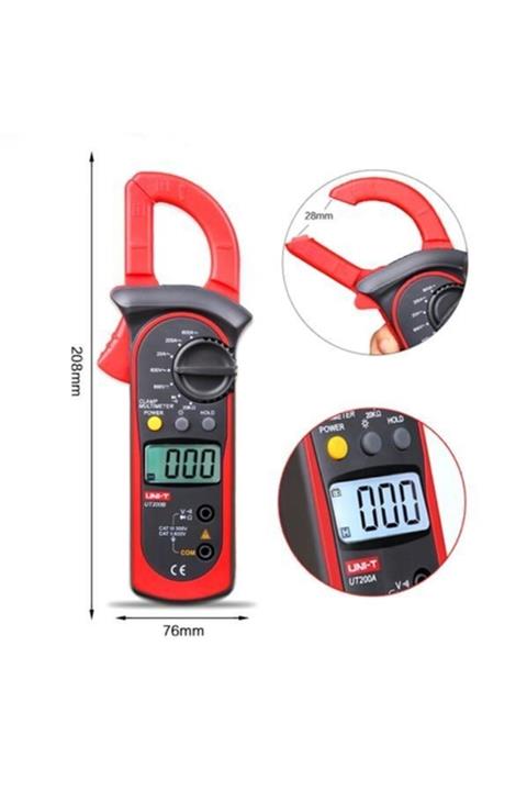 Unit Unı-t Ut 200a Pensampermetre 200a Ac
