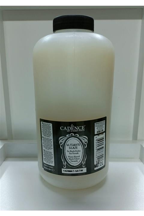 Cadence Ultımate Glaze Kalın Sır Vernik Yarı Mat 2 Lt