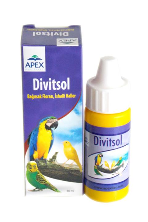 icastore Muhabbet Kuşu - Apex Divitsol Bağırsak Florası (ishal Için)