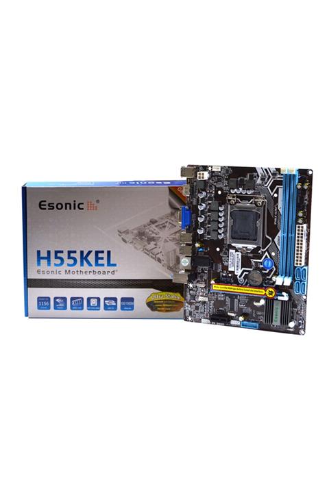 ESONIC H55kel Lga 1156 Pin 2x Ddr3 1333 Mhz 4*usb 2.0 Kutulu Anakart