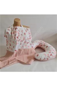 babynestdunyasi Pudra Pike Emzirme Önlüğü Ve Yastığı