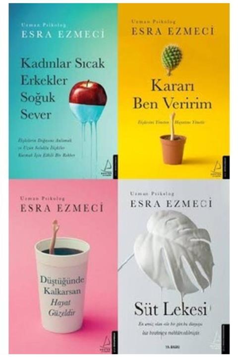 destekar Esra Ezmeci 4 Kitap