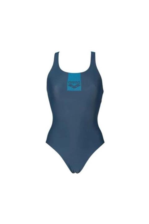 ARENA Kadın Mavi W Basics Swim Pro Back One Piece Yüzücü Mayo 002266508