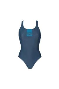 ARENA Kadın Mavi W Basics Swim Pro Back One Piece Yüzücü Mayo 002266508