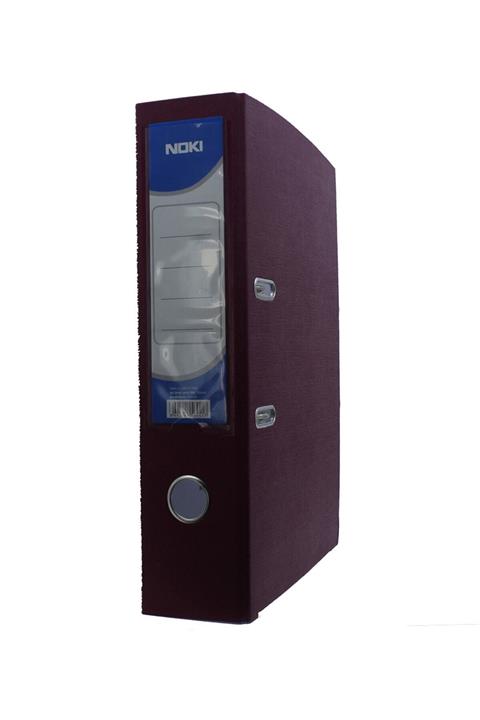 Noki Geniş Plastik Klasör (56411-090) Bordo 1 Adet