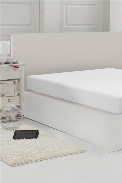 Açelya Home Jumbo Boy Penye Lastikli Çarşaf Takımı-beyaz