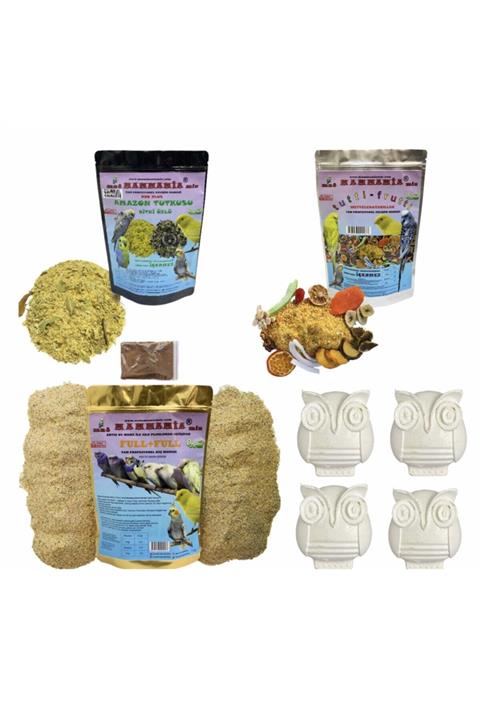 mnö mammamia mix 3 Lü Set 3 kg Mama+4 Adet Mineral Blok 4 In 1