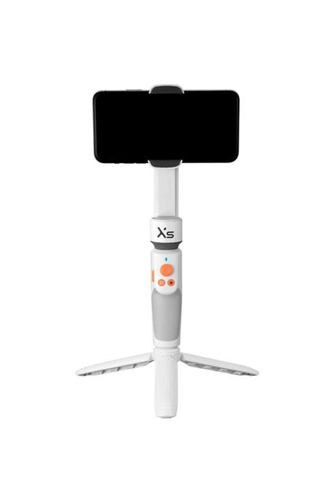 ZHIYUN Smooth Xs Akıllı Telefonlar Için Gimbal Görüntü Sabitleyici Beyaz Tripod + Çanta Dahil