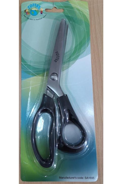 Toffee Zig Zag Makası Sufle Büyük Boy Çelik