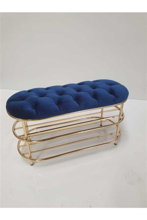 DELTAHOME Metal Nikelajlı Ayakkabılık Puf Kapikenari