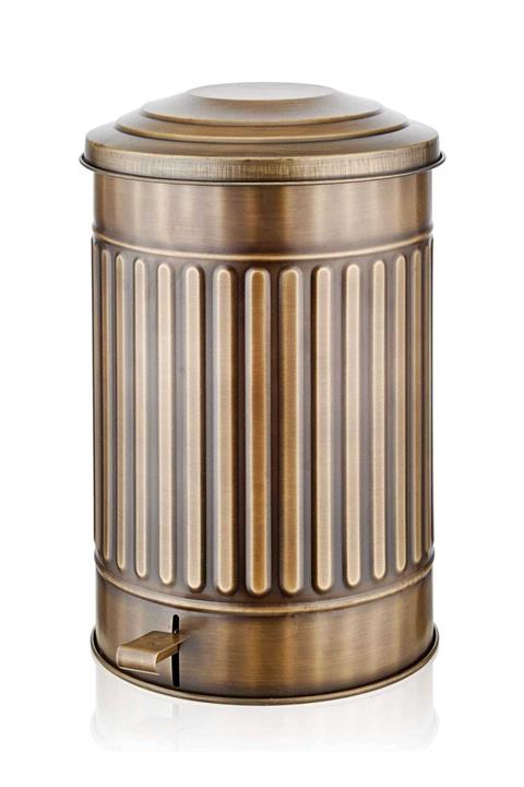 The Mia Çöp Kovası Mutfak 37 Lt - Gold Kaplama