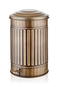 The Mia Çöp Kovası Mutfak 37 Lt - Gold Kaplama