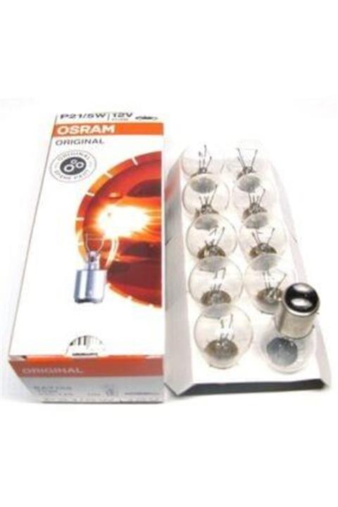 Osram 12v 1016 P21/5w Stop Ampulü Çift Duylu 10 Adet Orjinal 7528
