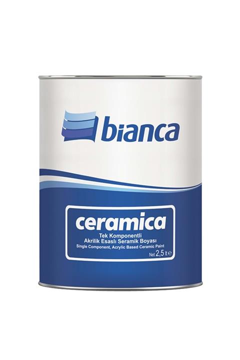 Bianca Ceramica Seramik Boyası Beyaz 2,5 lt