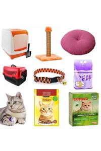 CatMozz Plus Kedi Başlangıç 10 Parça Bakım Seti