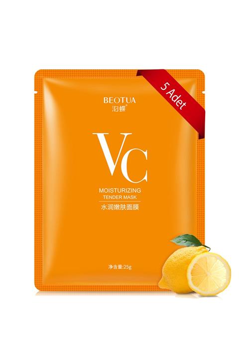 Beotua C Vitamin Cilt Bakım Maskesi 5 Adet
