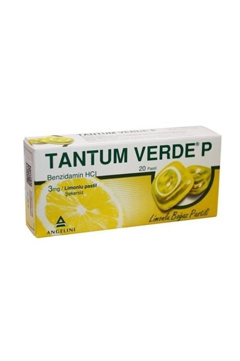 ANGELINI Tantum Verde 3mg Limonlu 20 Pastil
