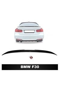 otodemir Bmw F30 2012-2018 Bagaj Üzeri Çıta - Spoiler Pianoblack - Parlak Siyah + Çift Taraflı Bantlı