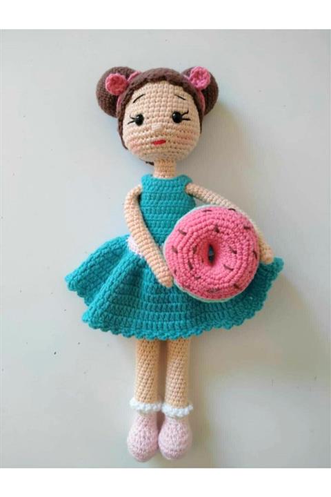 TOYSCİTY Donut Bebek Organik Oyuncak