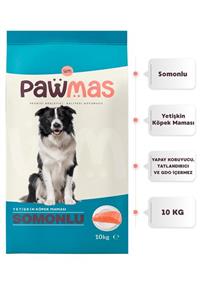 Pawmas Somonlu Yetişkin Köpek Maması 10 kg