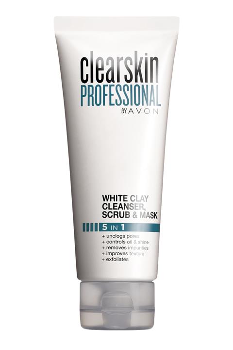 AVON Beyaz Kil Arındırıcı Scrub ve Maske 75 ml 5050136091507