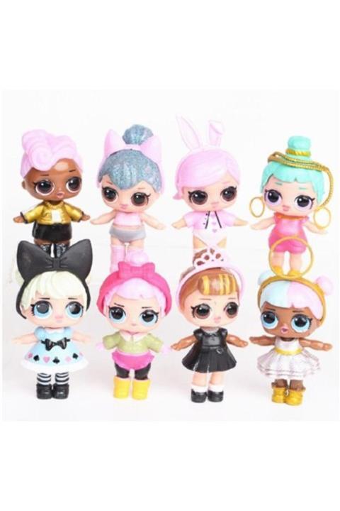 LOL Vtec Sürpriz Oyuncak Bebekler 8 Adet