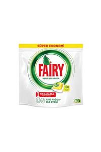 Fairy Hepsi Bir Arada Limon Kokulu Tablet 100'lü