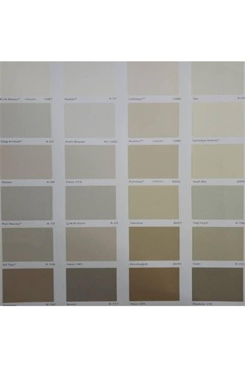 Filli Boya Tempo Silikonlu Mat Iç Cephe Boyası ( Keten)3,5 Kg - 10 Kg - 20 Kg