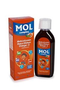 Mol Complex Mol-complex Multıvıtamın Beta Glukan Omega 3 Surup 150 Ml