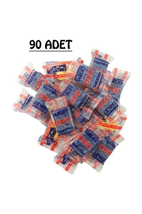 Oxo Bulaşık Makinesi Tableti Hepsi Bir Arada Kutusuz Deterjan 90 Adet