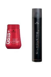 Osis Osis Saç Şekillendirici Mat Pudra Wax 100 Ml + Silhouette Süper Tutucu Sprey 500 ml.