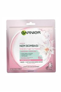 Garnier Hassas Ve Kuru Ciltler Için Nem Bombası Dinlendirici Kağıt Yüz Maskesi grs45482502365
