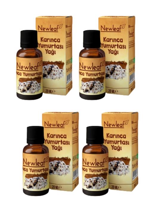 Newleaf Tüy Azaltıcı Karınca Yumurtası Yağı 20 ml 4 Adet