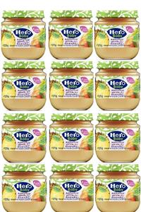 Hero Baby Armutlu Şeftali Ananaslı Kavanoz Mama 125 Gr 12 Adet