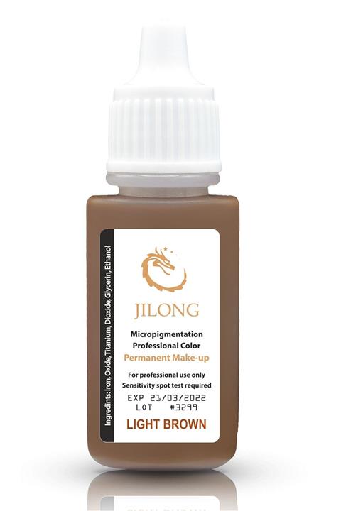Jilong Kalıcı Makyaj Pigmenti Light Brown 20 ml
