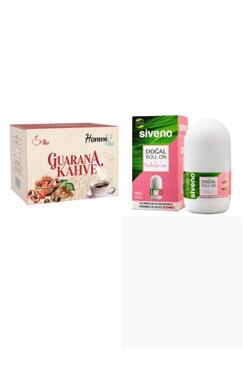 HOMM VİTA Guarana Kahve 30 Adet Siveno Doğal Roll-on